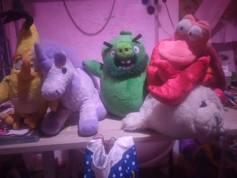 Diversos peluches