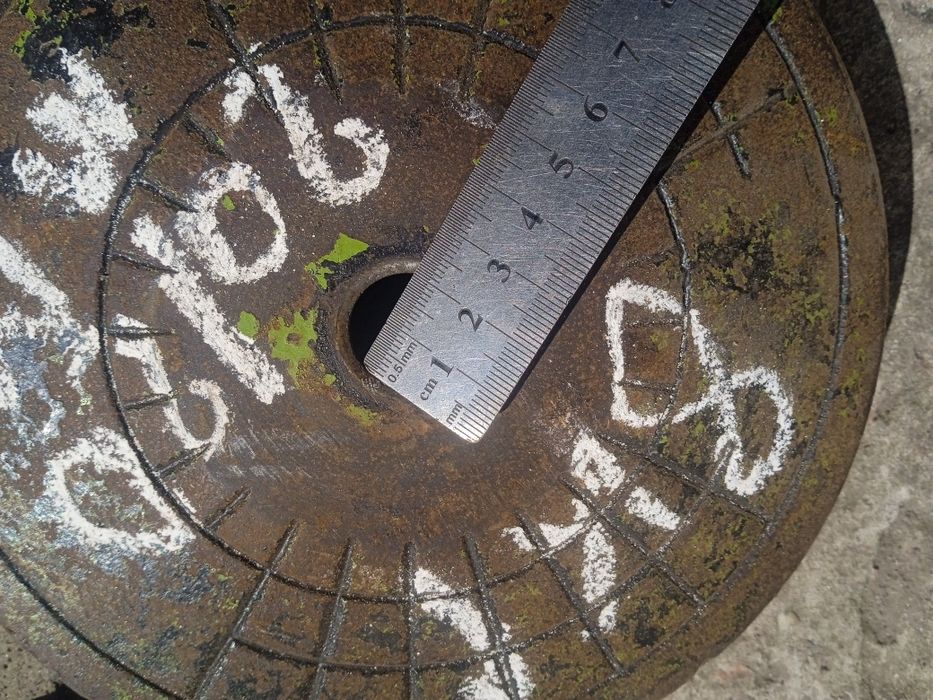 Диски блины на штангу 8 кг   10 кг  СССР 55 мм