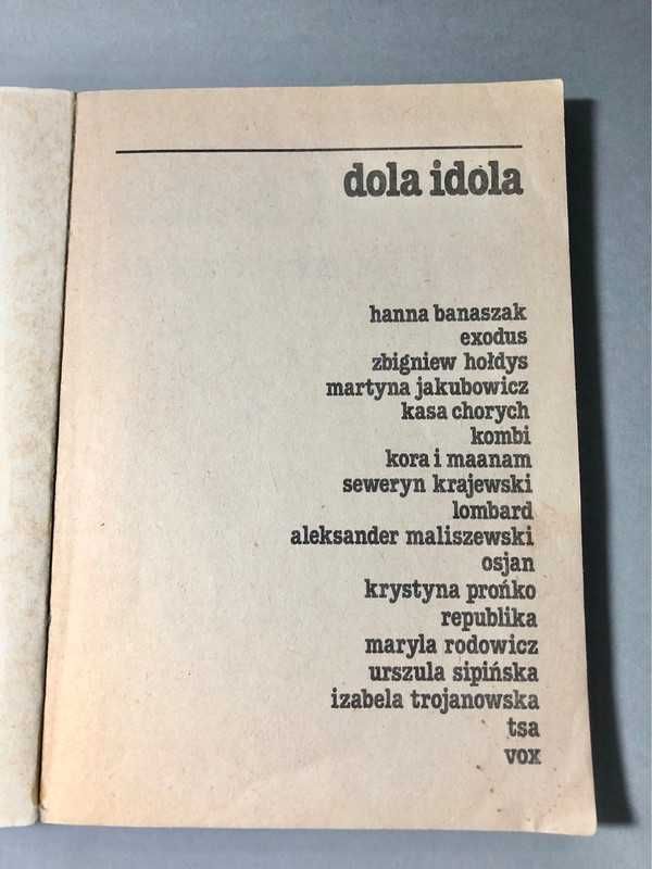 Dola idola - Marian Butrym