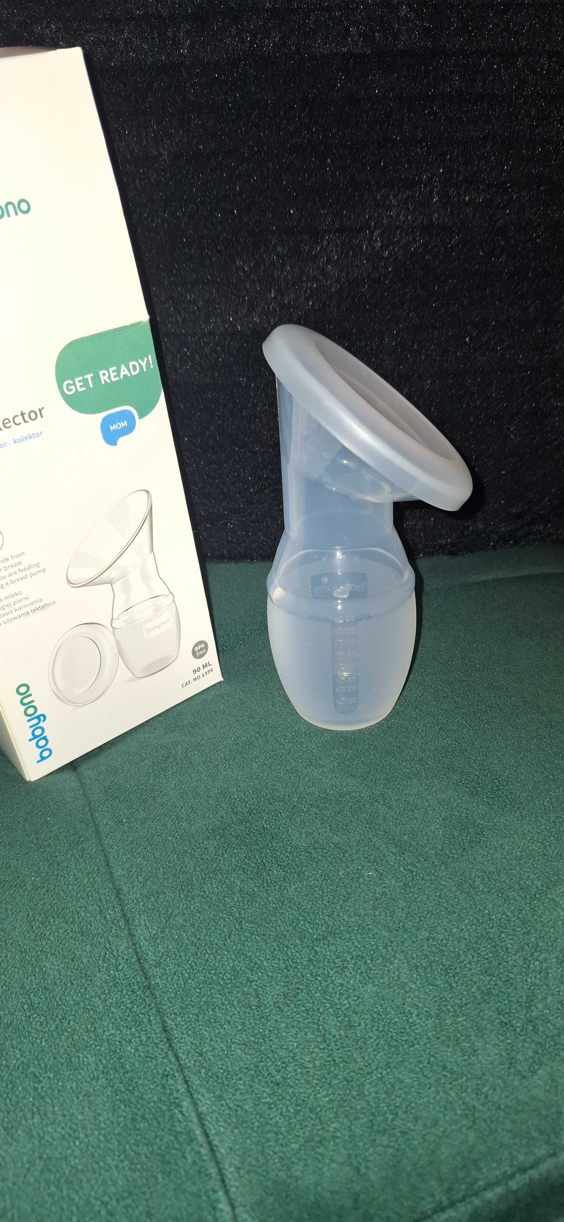 Silikonowy kolektor pokarmu Babyono