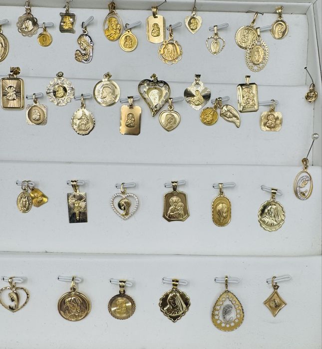 Nowe zlote zawieszki i lancuszki prova 585