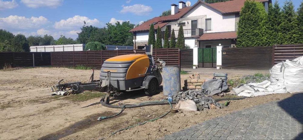 Стяжка пола, Полусухая стяжка, Стяжка підлоги, Напівсуха стяжка