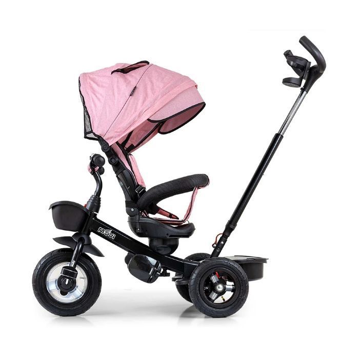 Rowerek Trójkołowy Movi Black-Pink Milly Mally