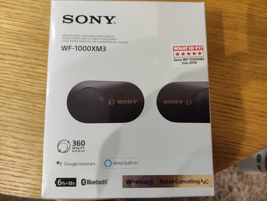 Słuchawki SONY WF-1000XM3- Nowe