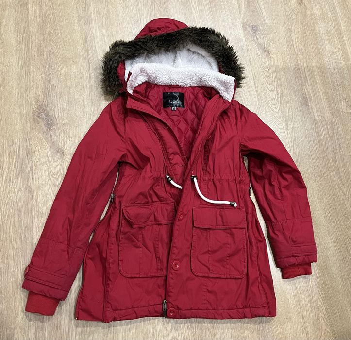 Kurtka ciążowa zimowa bpc bonprix collection rozpinana regulowana