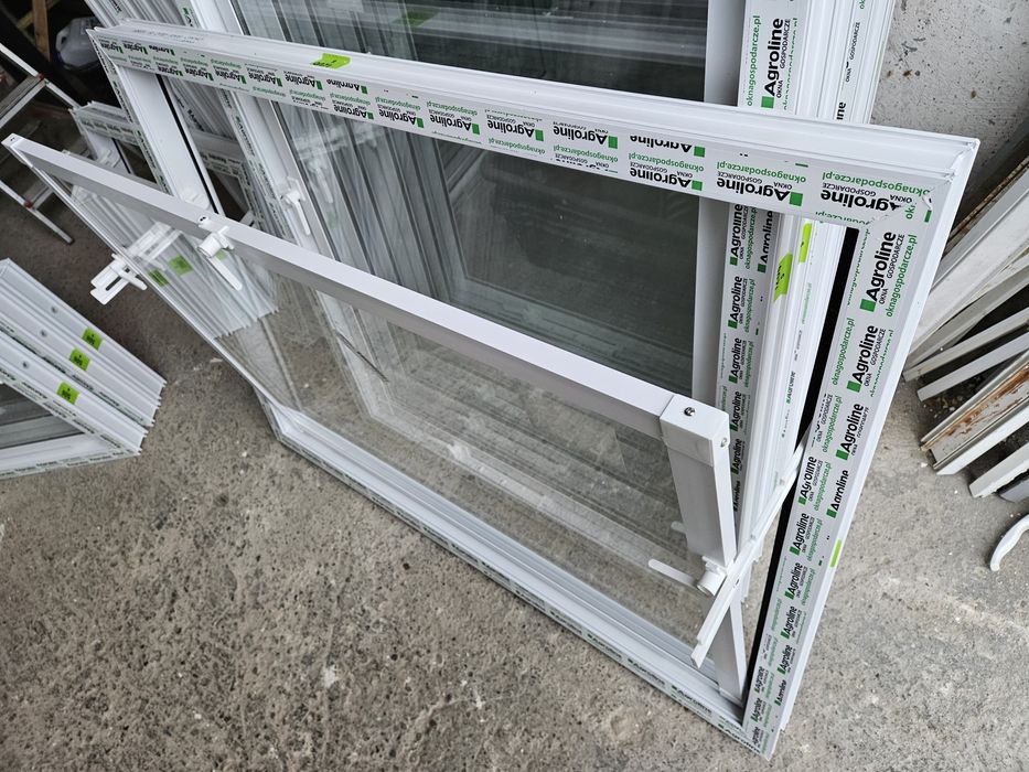 Okna Pcv Gospodarcze (pakiet 2-szybowy) - Duży Skład - Różne Wymiary