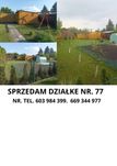 Sprzedam działkę na ogródkach