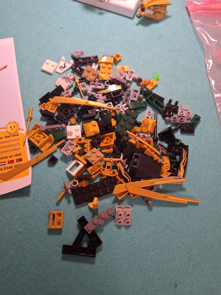 Lego 70666 Ninjago Złoty Smok kompletny