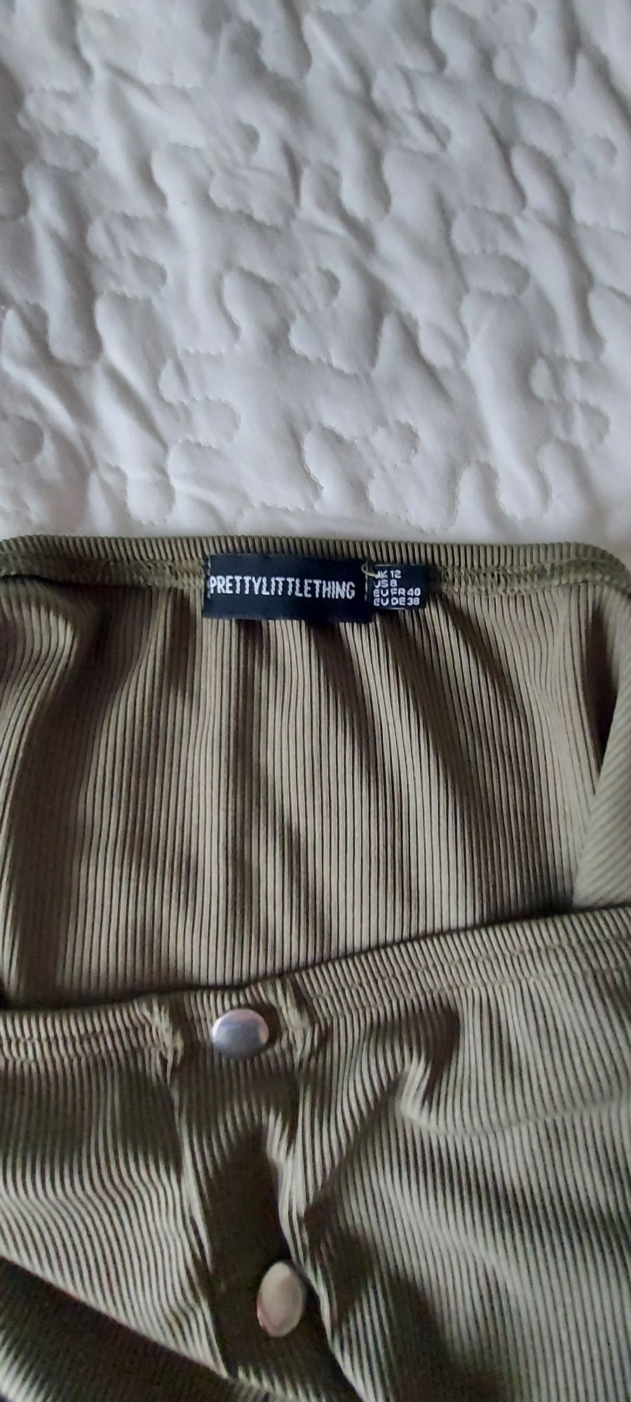 Body Prettylittlething 36/38 khaki nowe!