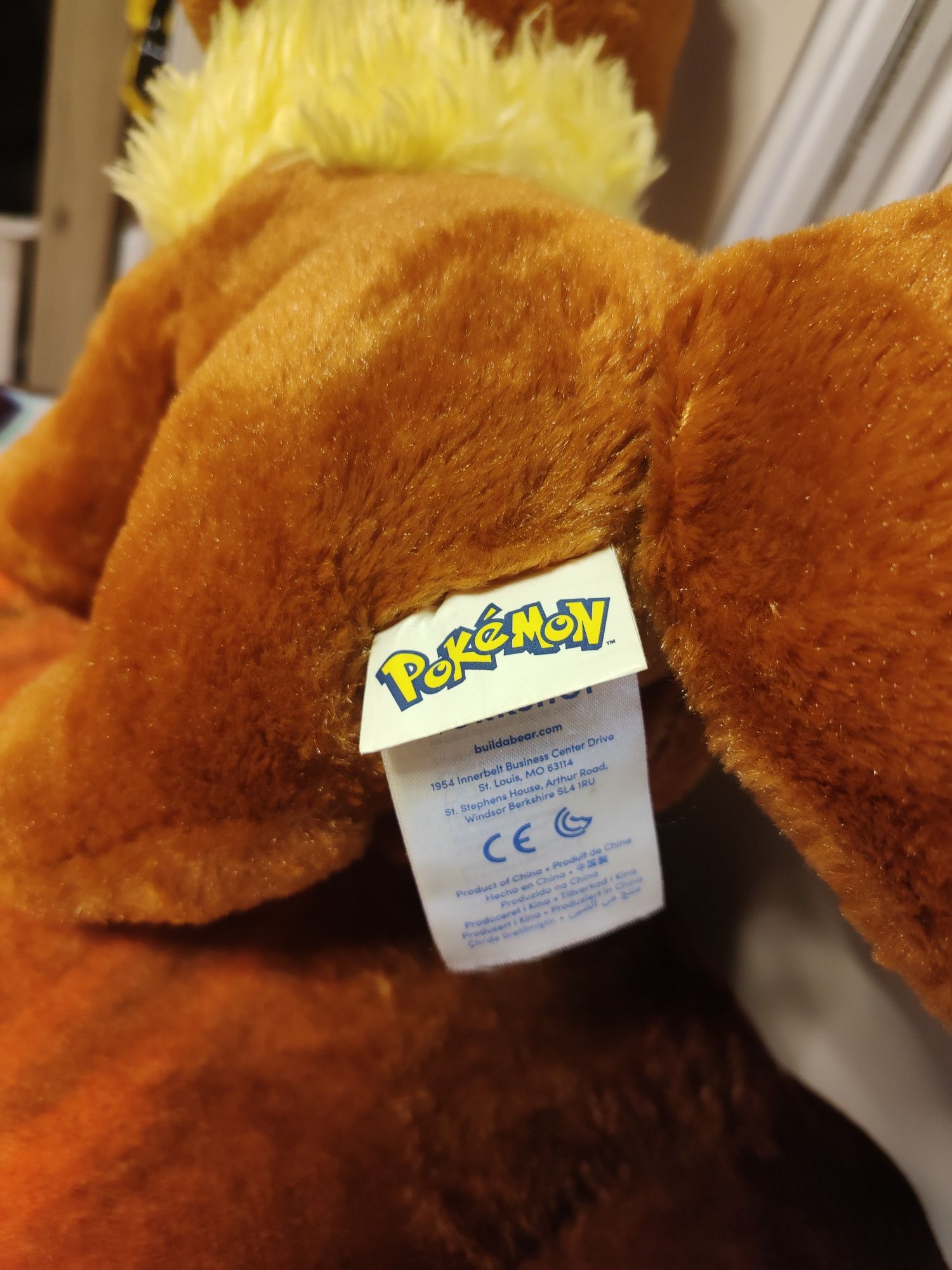 Pluszak maskotka pluszowy Pokemon Eevee BaB Build a Bear