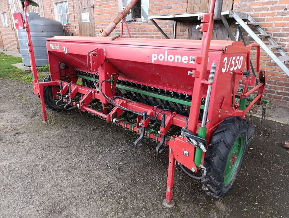 Siewnik zbożowy unia polonez talerzowy kółka kopiujace