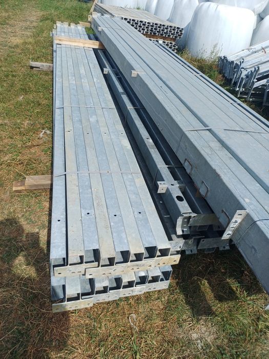 Profil zamknięty 120x60x3 ocynk słup słupek hala wiata konstrukcja