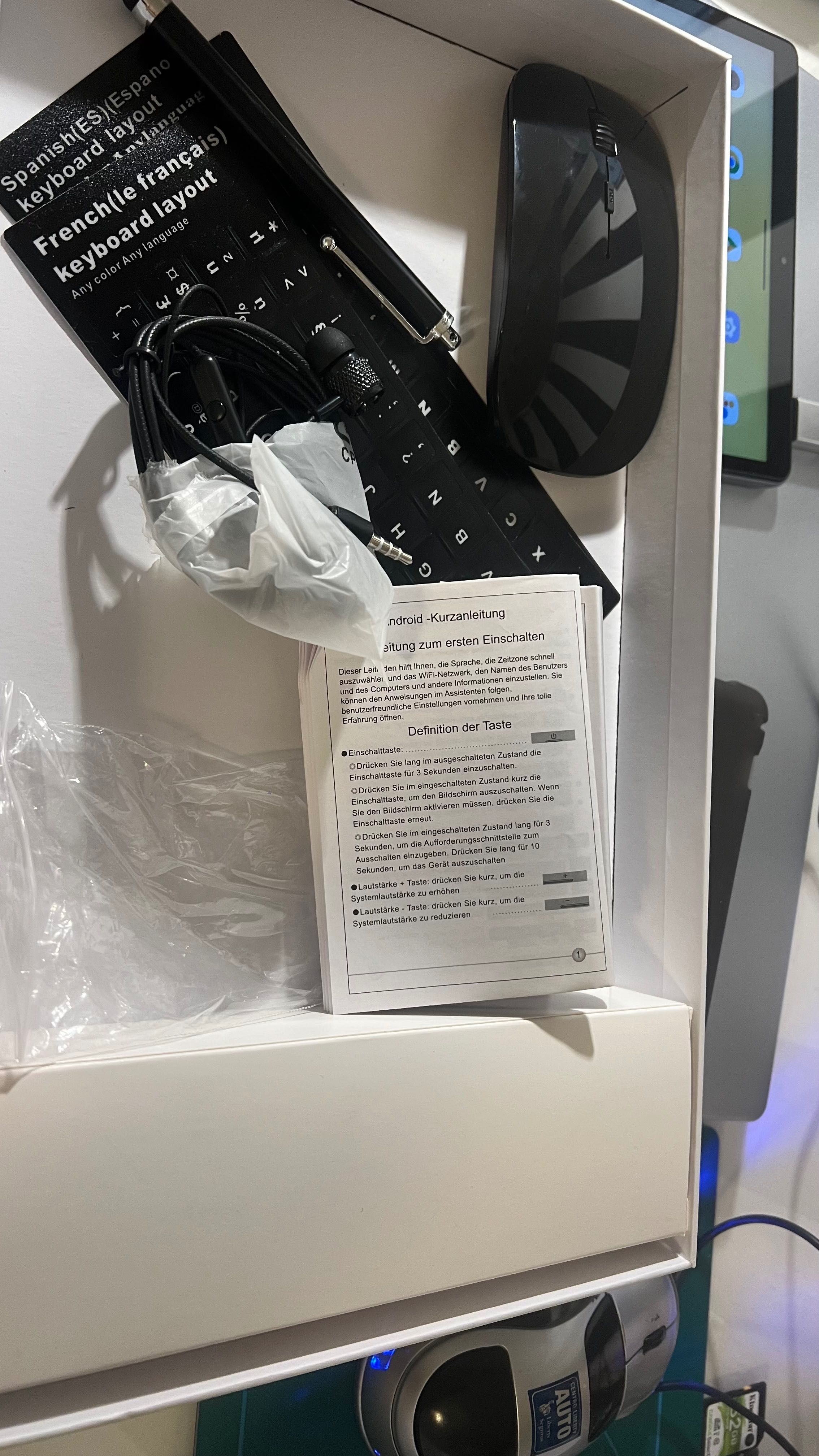 Tablet Android sem uso