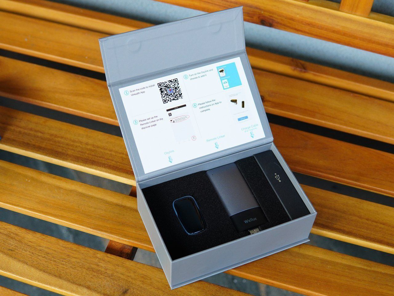 Пульсоксиметр с дистанционным мониторингом Oxylink P01B + Wi-Fi модуль
