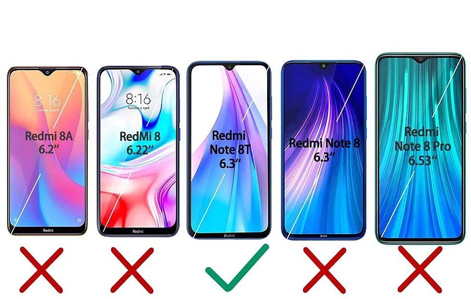 Etui bezbarwne Anti Shock do Xiaomi Redmi Note 8t