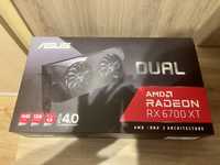 Nowa karta Karta graficzna ASUS Dual Radeon RX 6700 XT 12GB