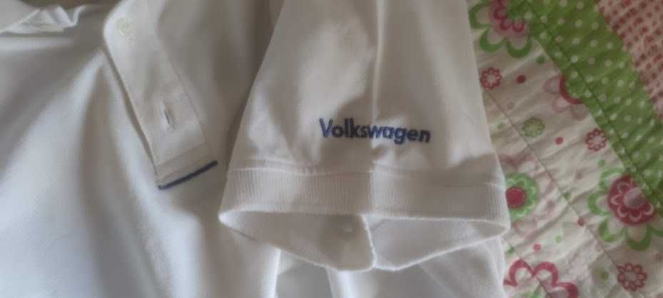 Camisola Polo Volkswagen Branco XL