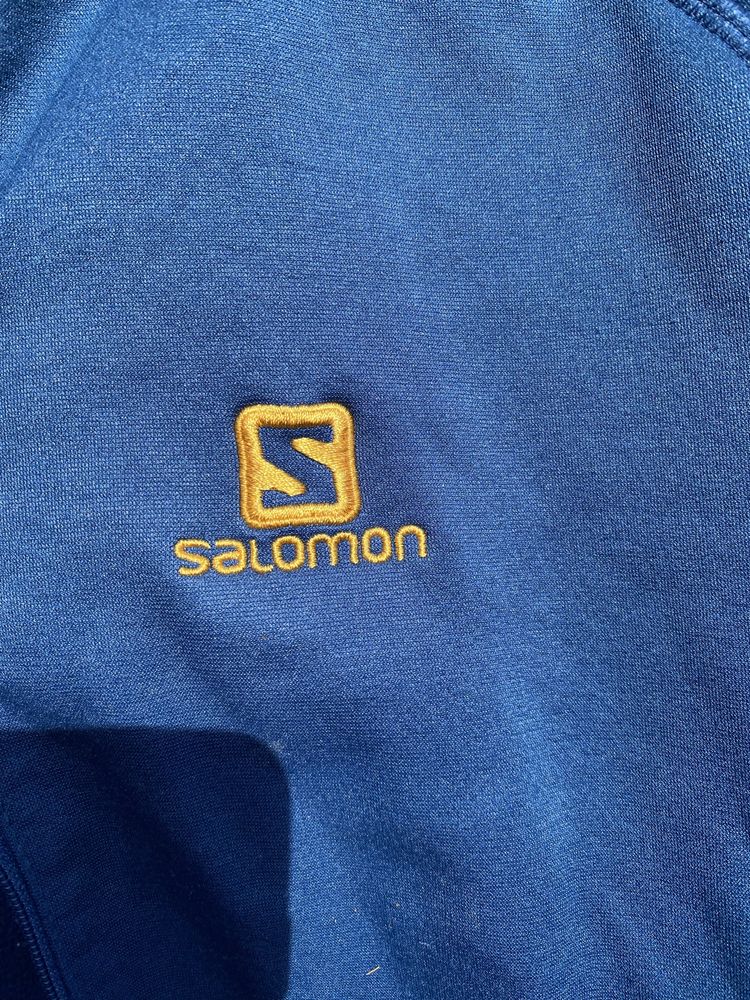 Кофта salomon /L/ трекінгова кофта/ фліс /saleva/zip/actitherm