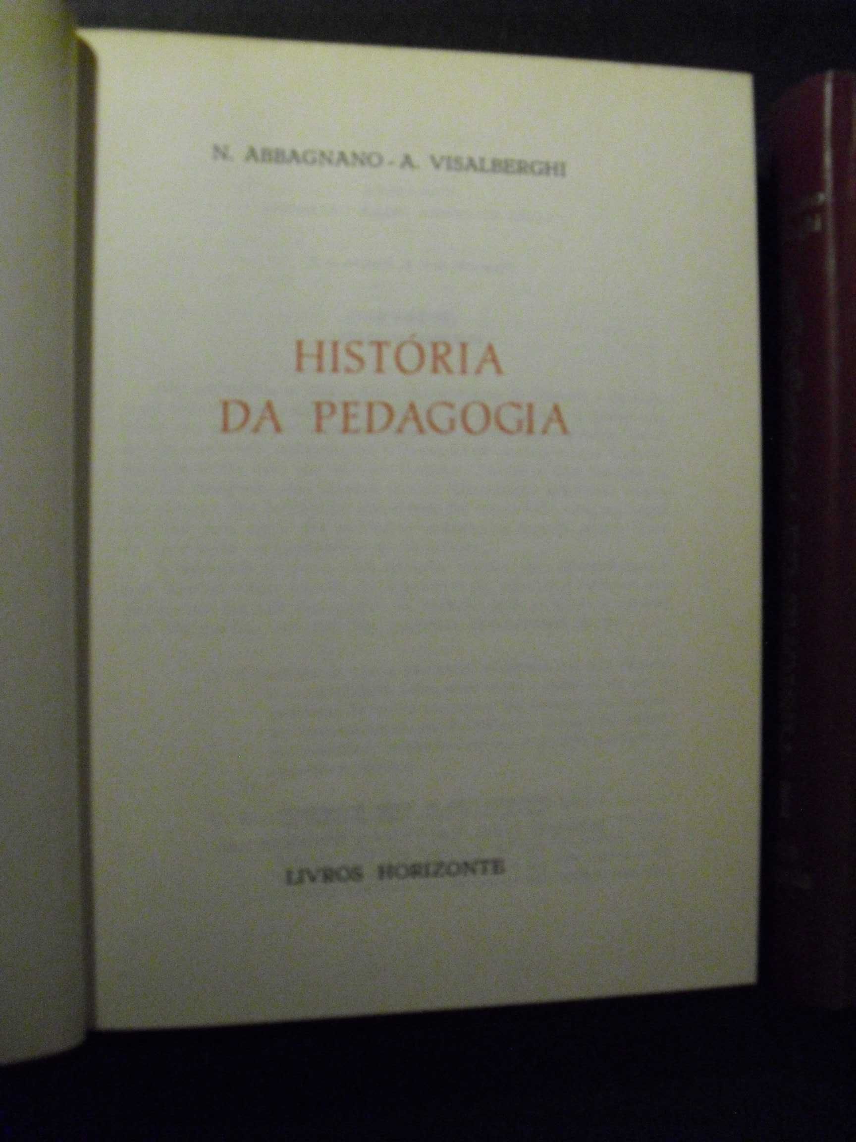 NICOLAS ABBAGNANO-VISALBERGH-HISTÓRIA DA PEDAGOGIA