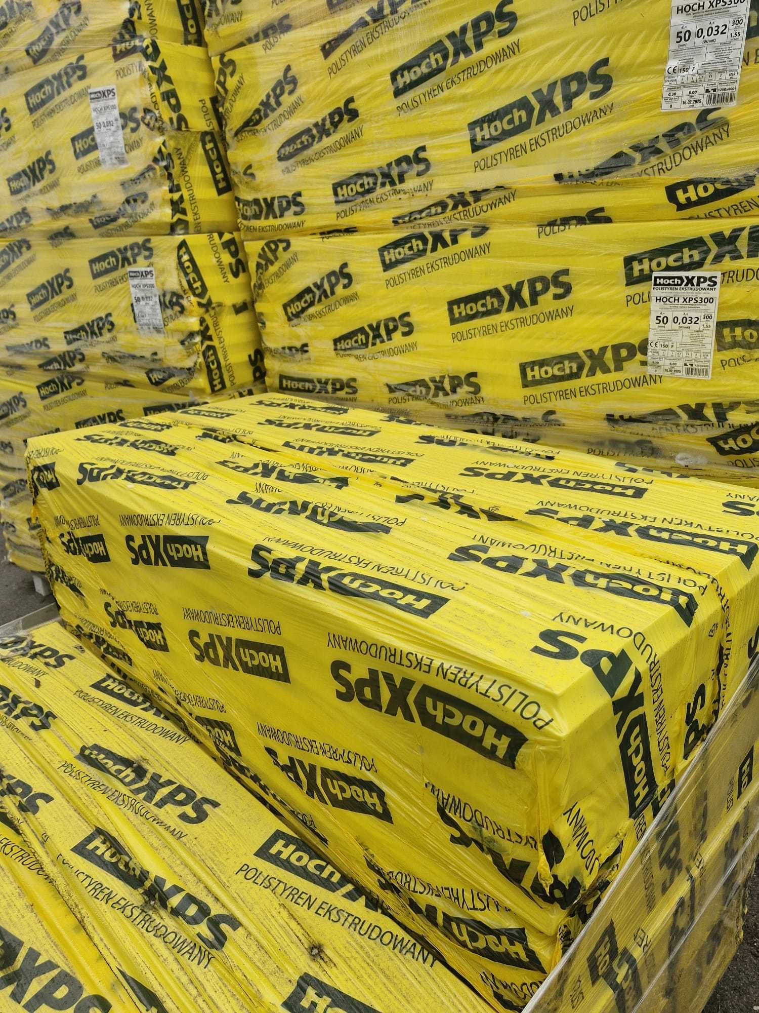 Promocja! XPS 300 HOCH , grubość 4-12 cm . Darmowy transport