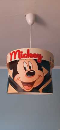 Lampa dziecieca żyrandol myszka miki mickey mouse