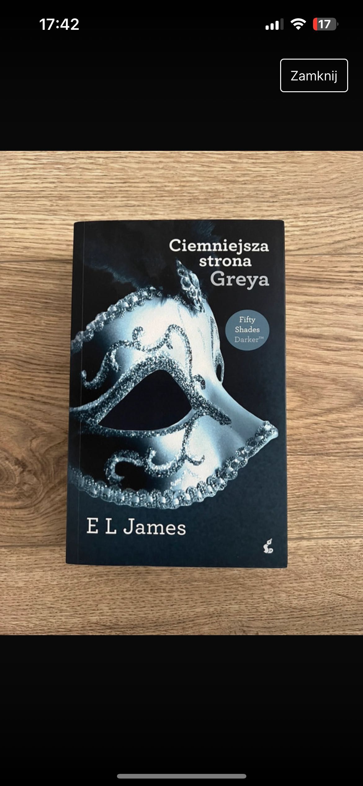 E L James - Ciemniejsza strona Greya