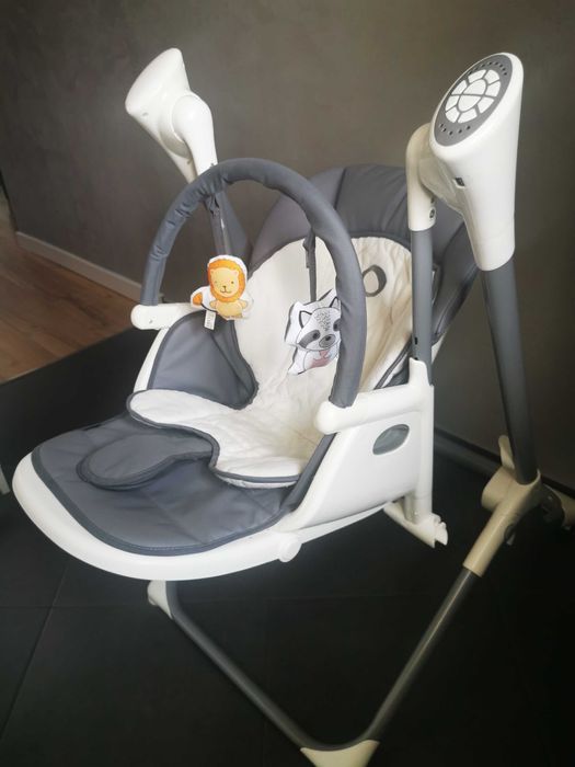 Krzesełko do karmienia/bujak 2w1 Lionelo Niles