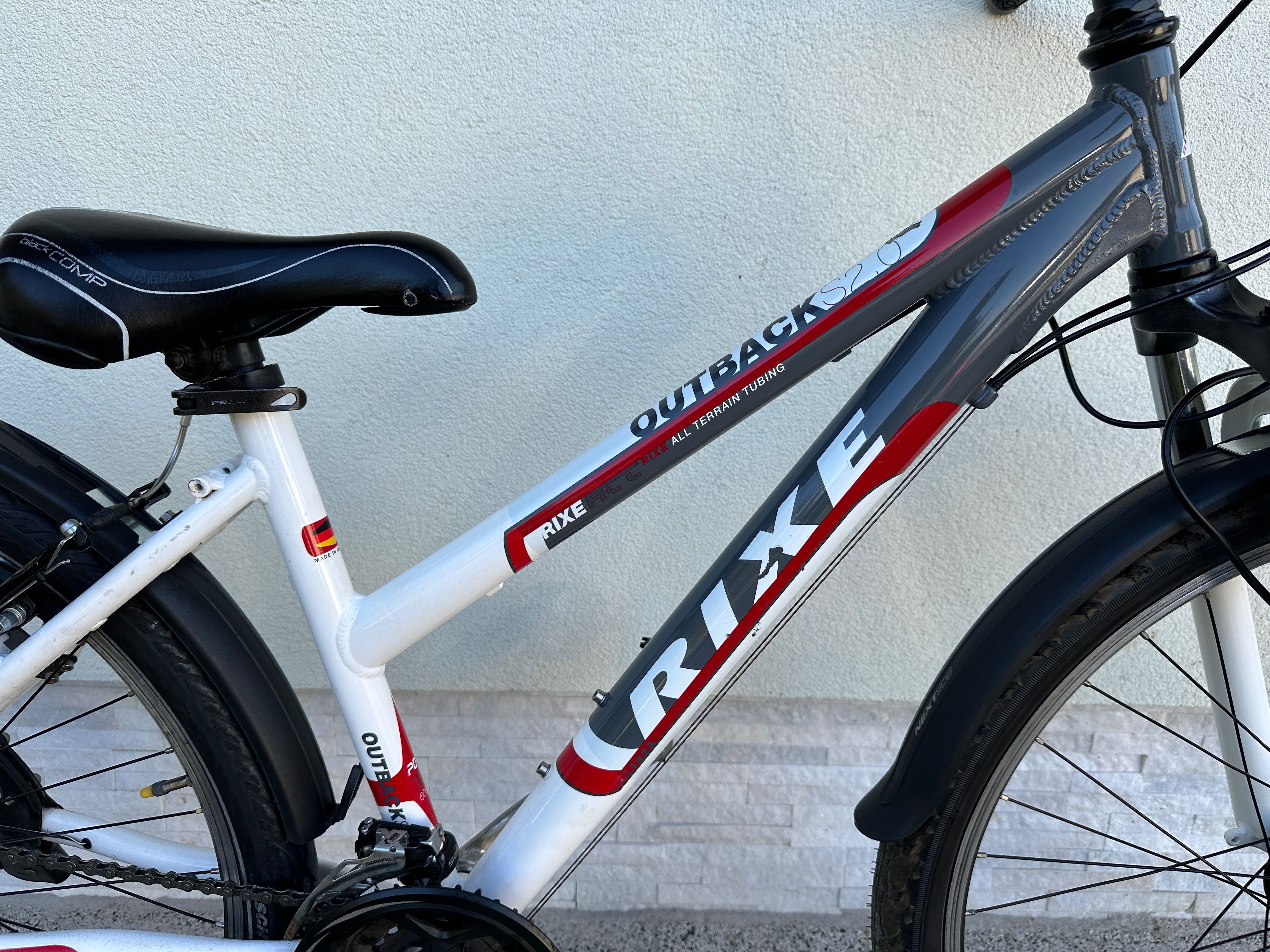 Rower RIXE - Mtb, koła 26, Aluminiowy, amor, Shimano Acera, prądnica