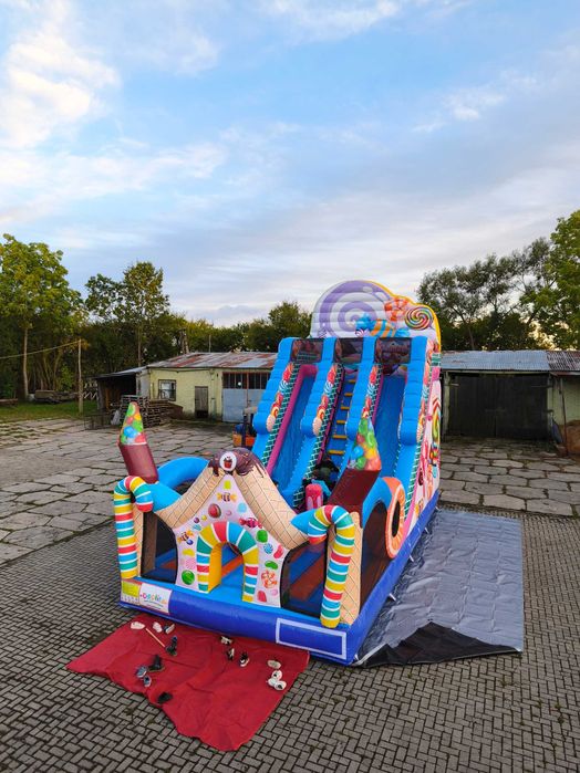 Wynajem dmuchańca, dmuchaniec, zjeżdżalnia