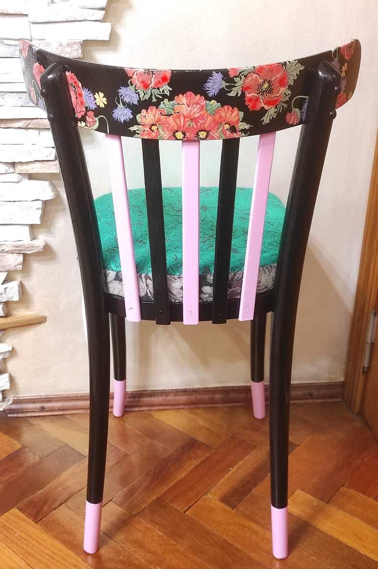 винтаж ретро антикварный деревянный стул стульчик