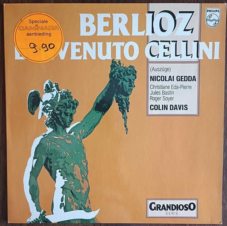 Disco Vinil - Berlioz Benvenuto Cellini