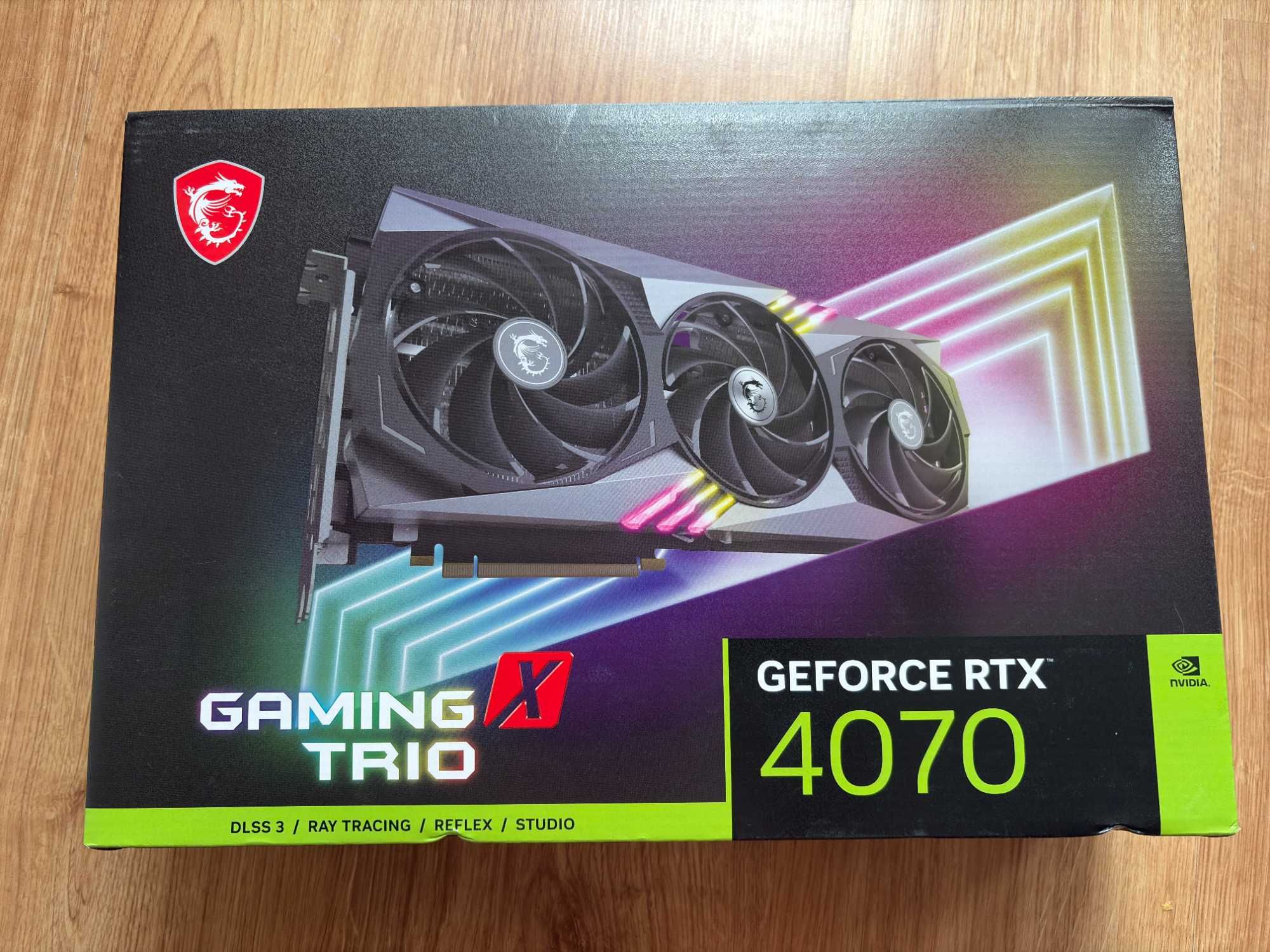 MSI GeForce RTX 4070 Gaming X Trio 12GB GDDR6X || GWARANCJA||