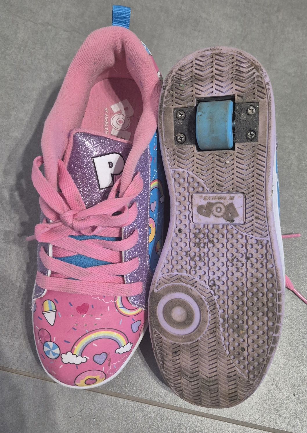 Butorolki, buty z kółkami rozmiar 38