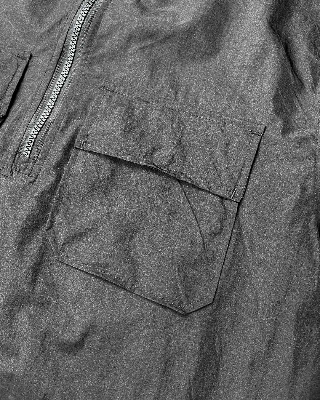 Анорак C.P. Company Nylon Arm Lens Hooded Overshirt Burnt Black