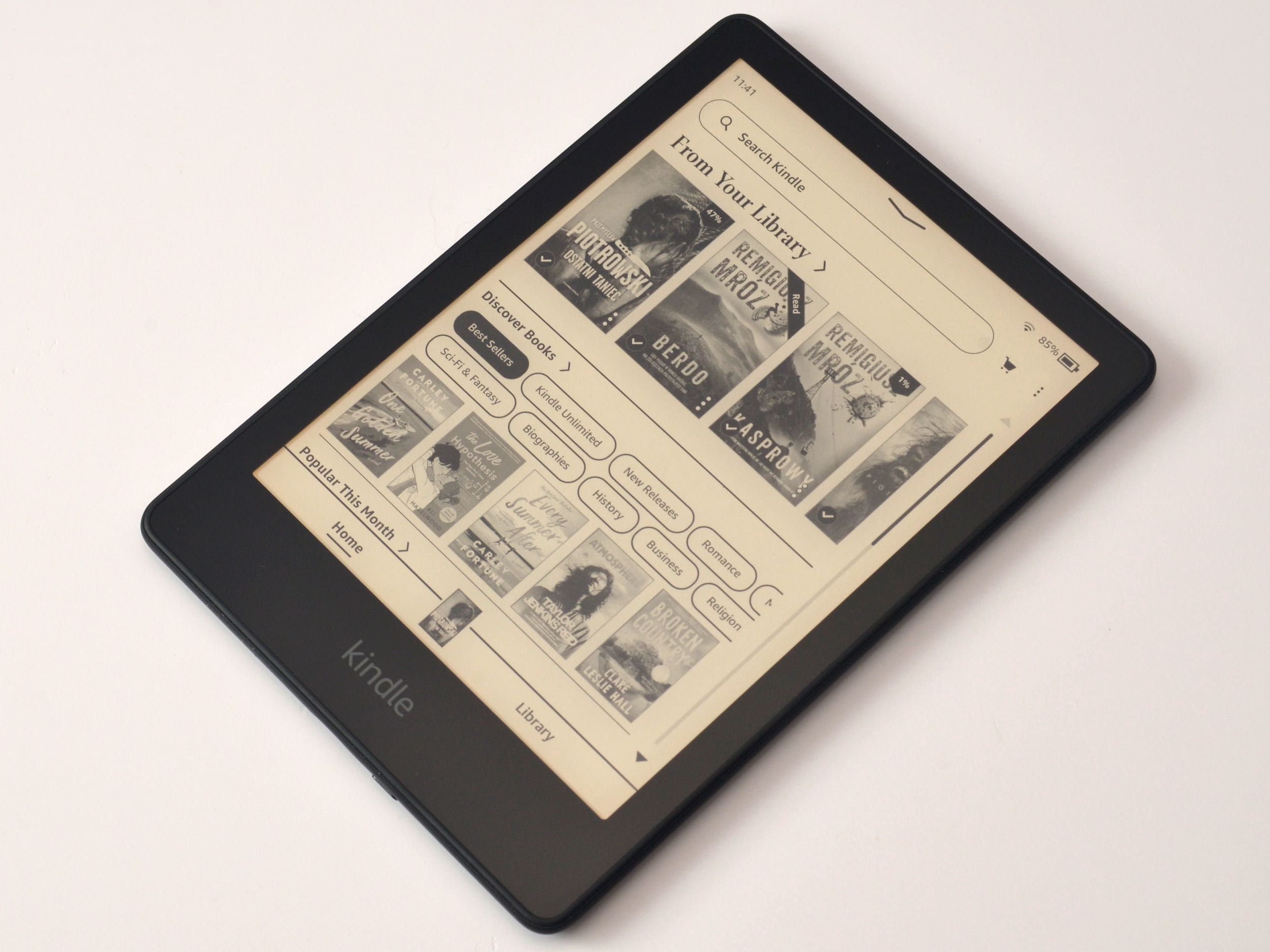 Amazon Kindle Paperwhite 5 (11 gen.) + 2x etui - stan bardzo dobry