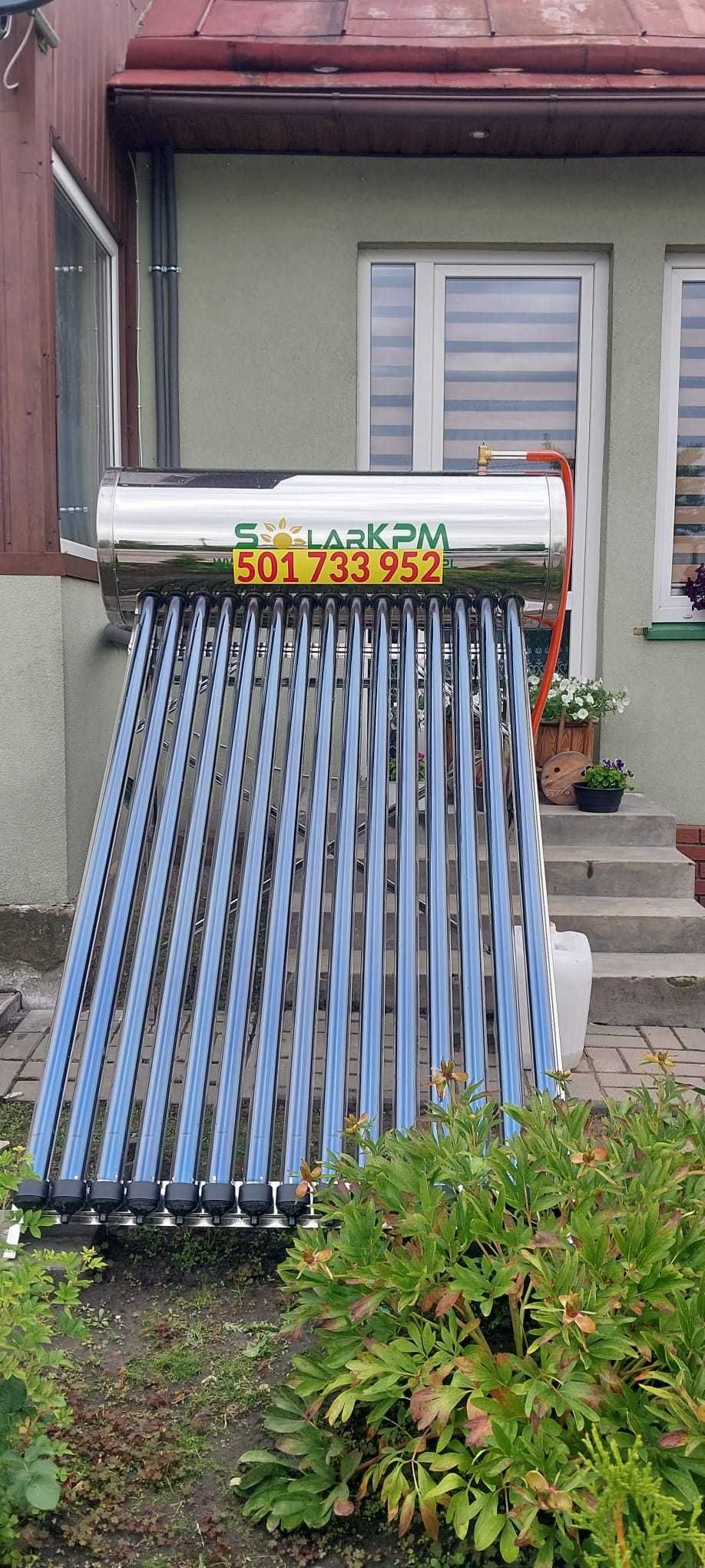 Kolektory Słoneczne Ciśnieniowe -STAL NIERDZEWNA-DOSTAWA-MONTAŻ !!!