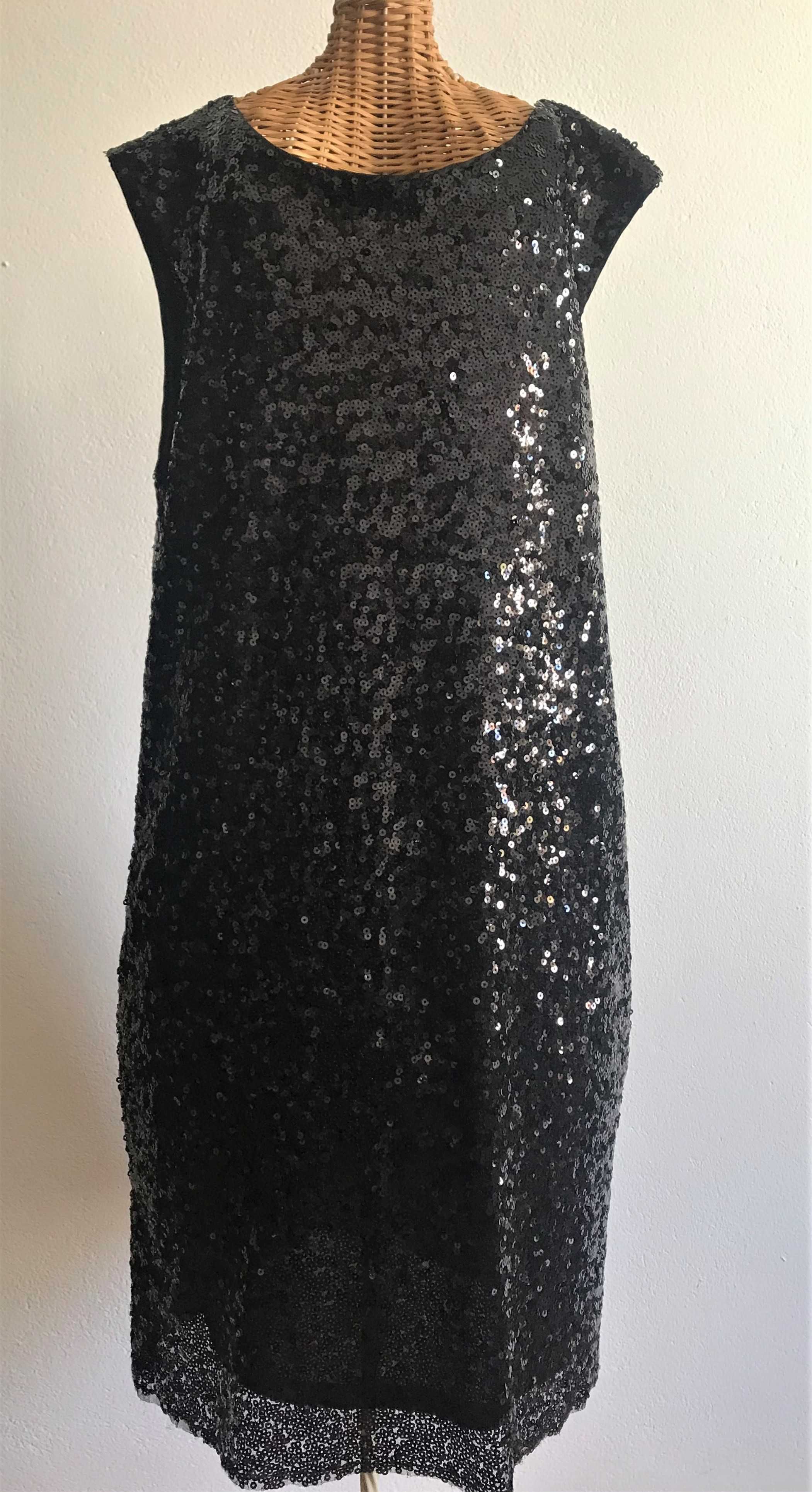 Vestido preto Mango