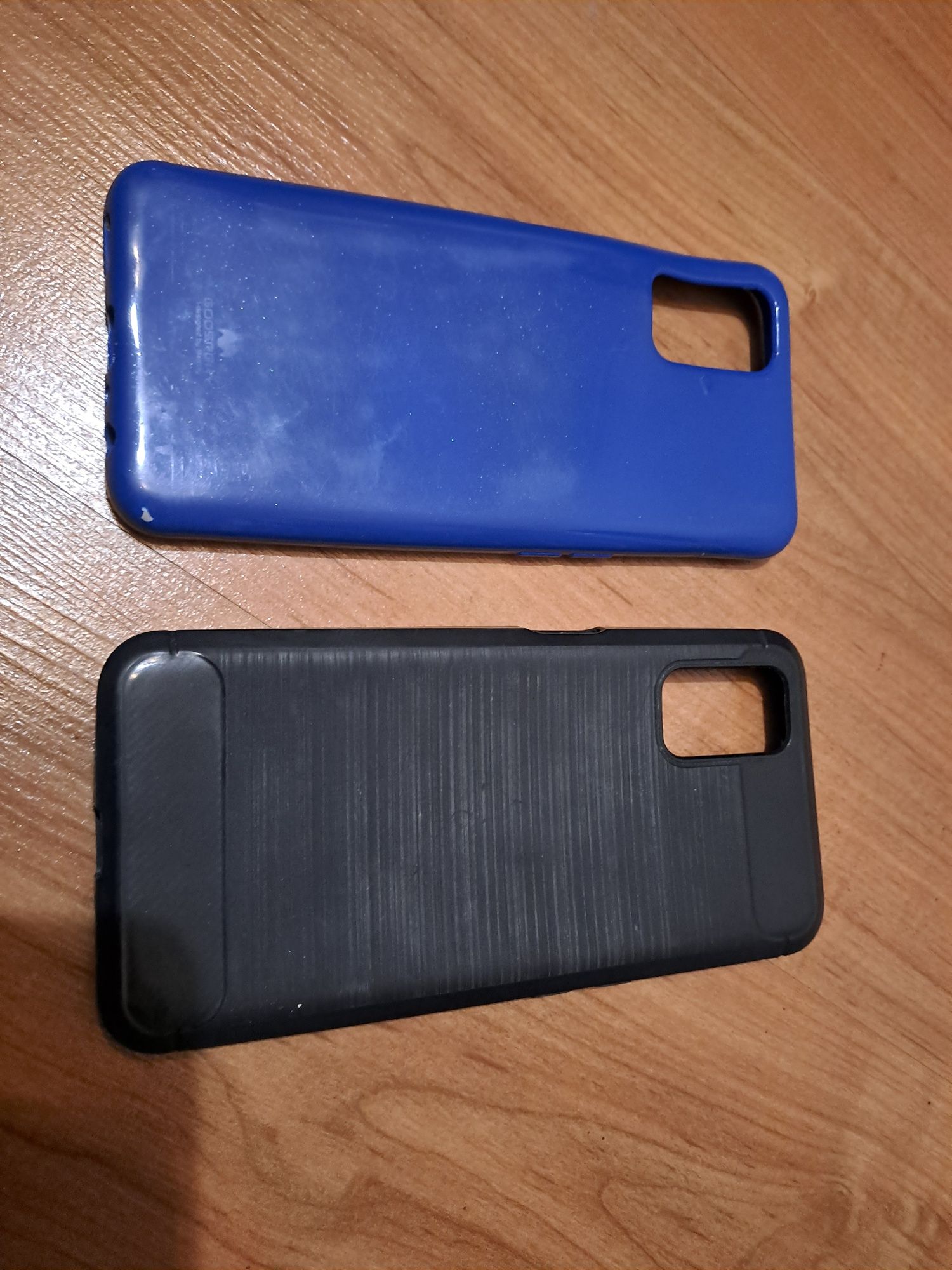 Plecki case etui pokrowiec granatowy niebieski Oppo A72 + gratis