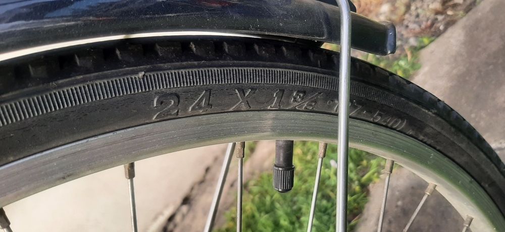 Rower KETTLER 24×1 3/8 wygodny,