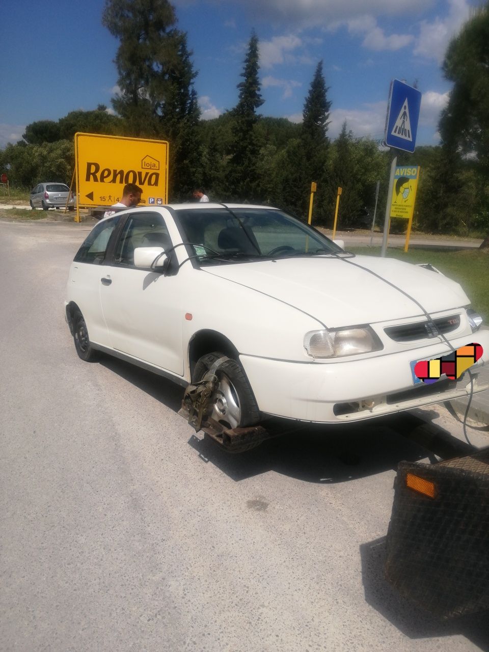 Seat Ibiza 1.9TDi 6K3 para peças boa mecânica ainda pode ver trabalhar