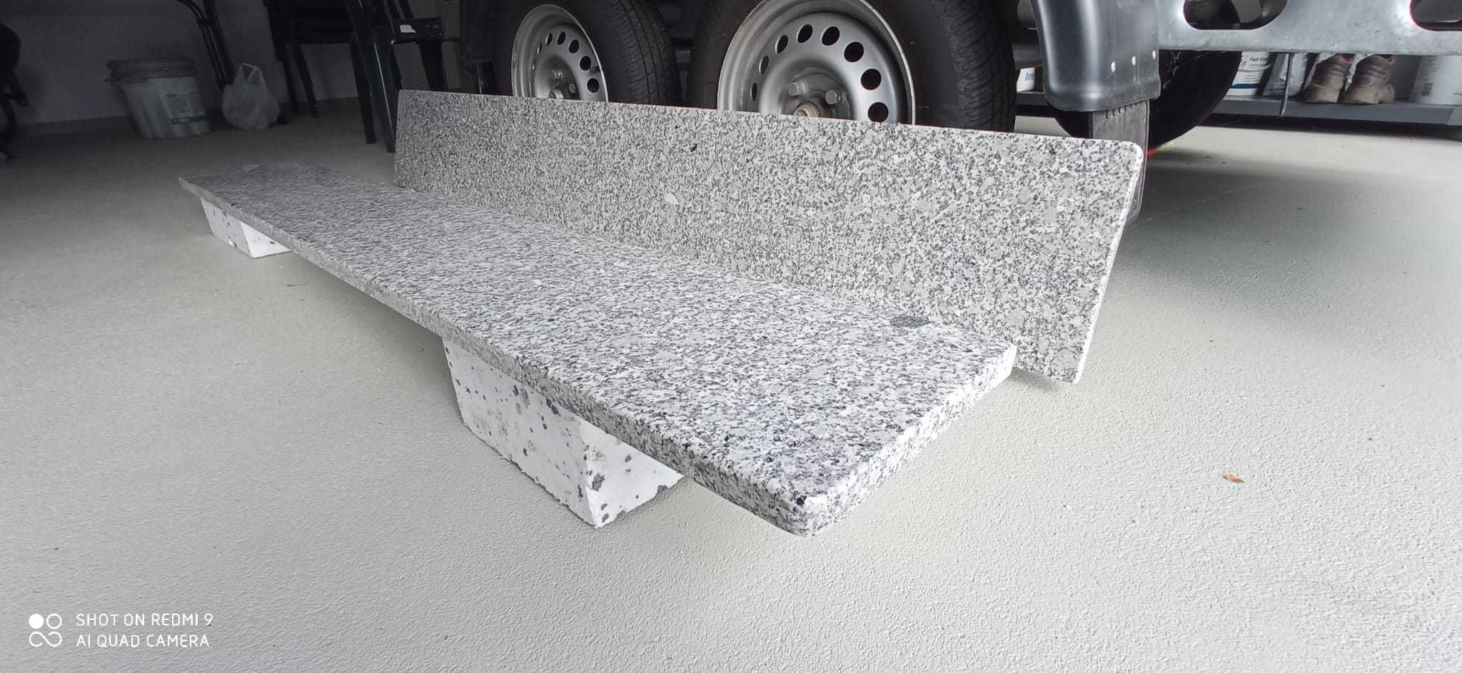 Parapety granitowe dł.: 2m,  1,8m - NOWE !!!