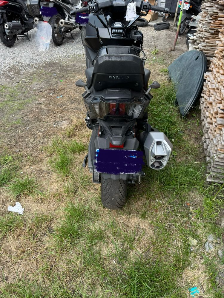 Kymco CV3 550 powypadkowy faktura transport