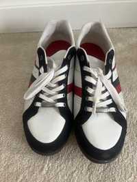 Buty tommy hilfiger  biale sneakersy