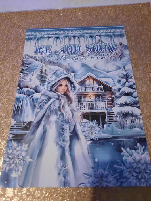 Livro de 20 páginas de autocolantes, natal scrapbooking