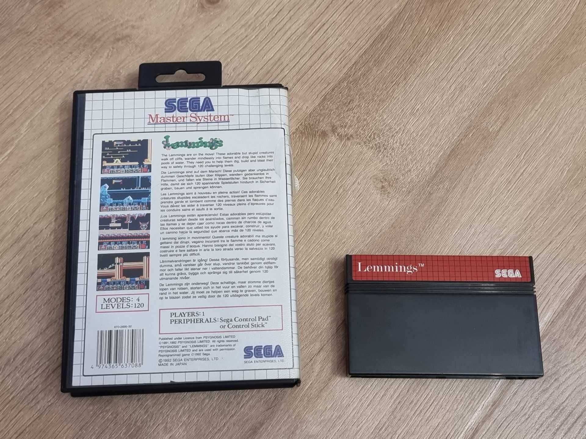 Sega Master System - GRA Lemmings