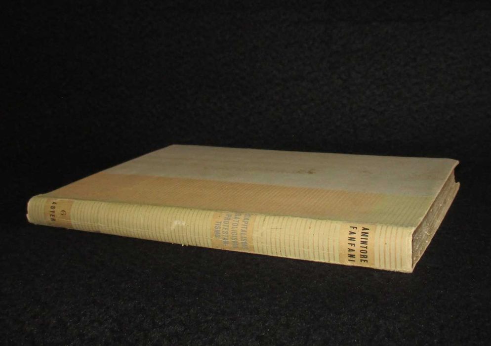 Livro Capitalismo Catolicismo Protestantismo Amintore Fanfani