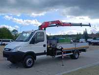 Iveco Daily | 65c17 70c15 72c18 | DMC 3.5/6.5t | Skrzynia | HDS  Skrzynia 4.75m | HDS HMF 635 | 3.0 150KM | Bardzo Dobry Stan!