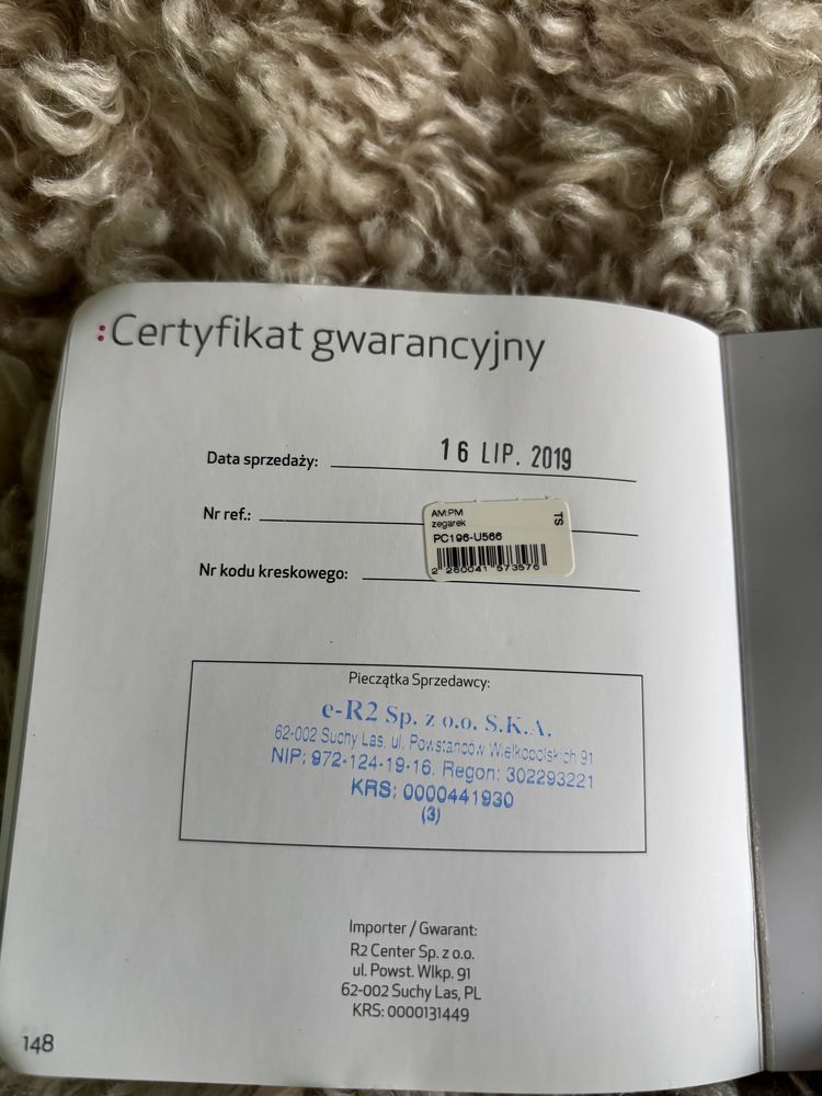 Zegarek dzieciecy
