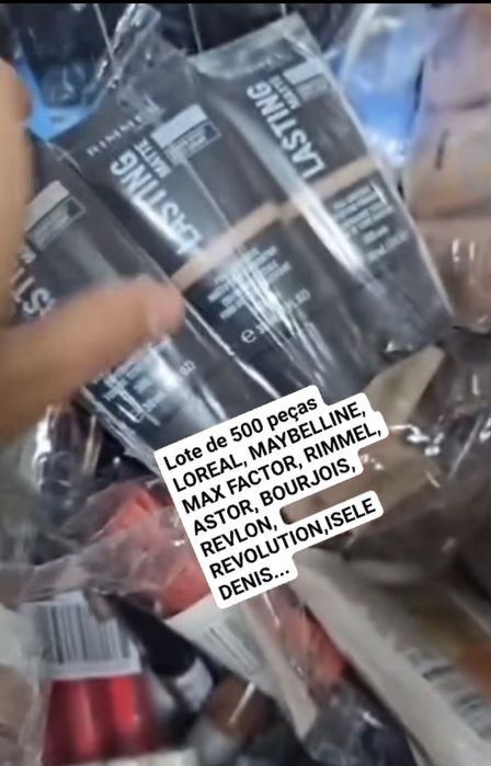 Lote de maquilhagem 500 peças