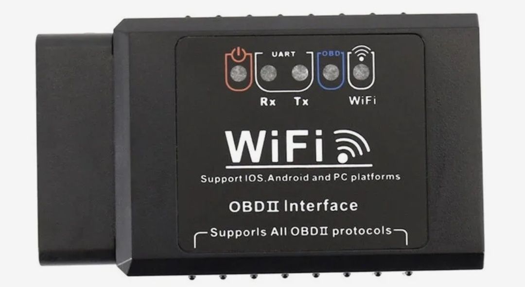 Діагностичний адаптер сканер OBD2  ELM327 версія 1.5 WIFI Bluetooth